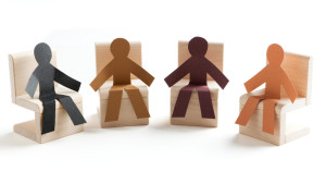 group-paper-people